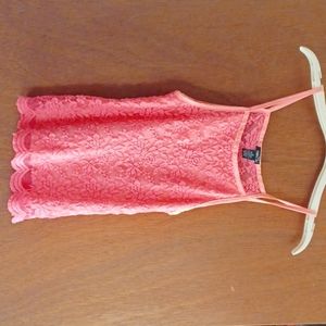 Rue21 Coral tank top. Size small